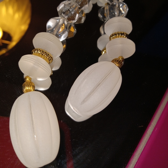 Vintage 1989 sparkling rope necklace nib - Picture 5 of 10